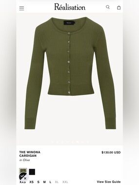 Réalisation Par The Winona Cardigan